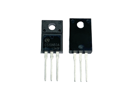 10A600V CS10N60A2 TO-220F Низкое сопротивление на двигателе Управление высоким напряжением Мосфет для промышленности