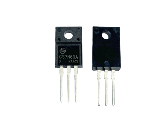 7A600V Высокое разрывное напряжение Mosfet CS7N60A2 до 220F с низким Ciss