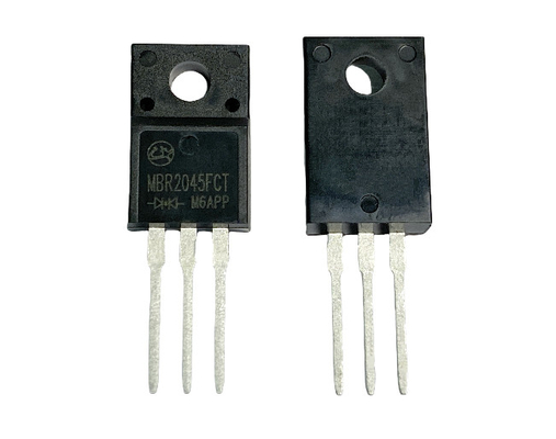 20A 45V высокочастотный переключатель питания Шоттки барьерные диоды для бортовых коннероров постоянного тока / постоянного тока MBR2045FCT