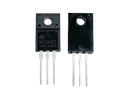 40A60V низкочастотные барьерные диоды Шоттки для миниатюрных источников питания с переключенным режимом MBR4060FCT