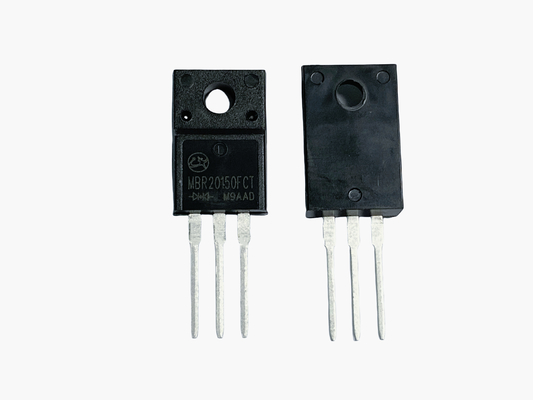 20A150V Планерные барьерные диоды Schottky для преобразования переменного тока в постоянный ток MBR20150FCT