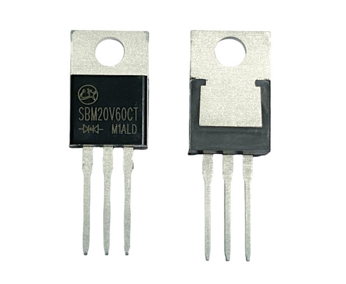 Скорость переключения Диоды Schottky для светодиодного освещения SBM20V60CT ROHS