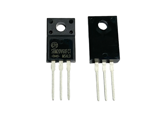 20V600A Высокий ток Низкий VF Диоды Schottky для светодиодного освещения SBM20V60FCT TO-220F